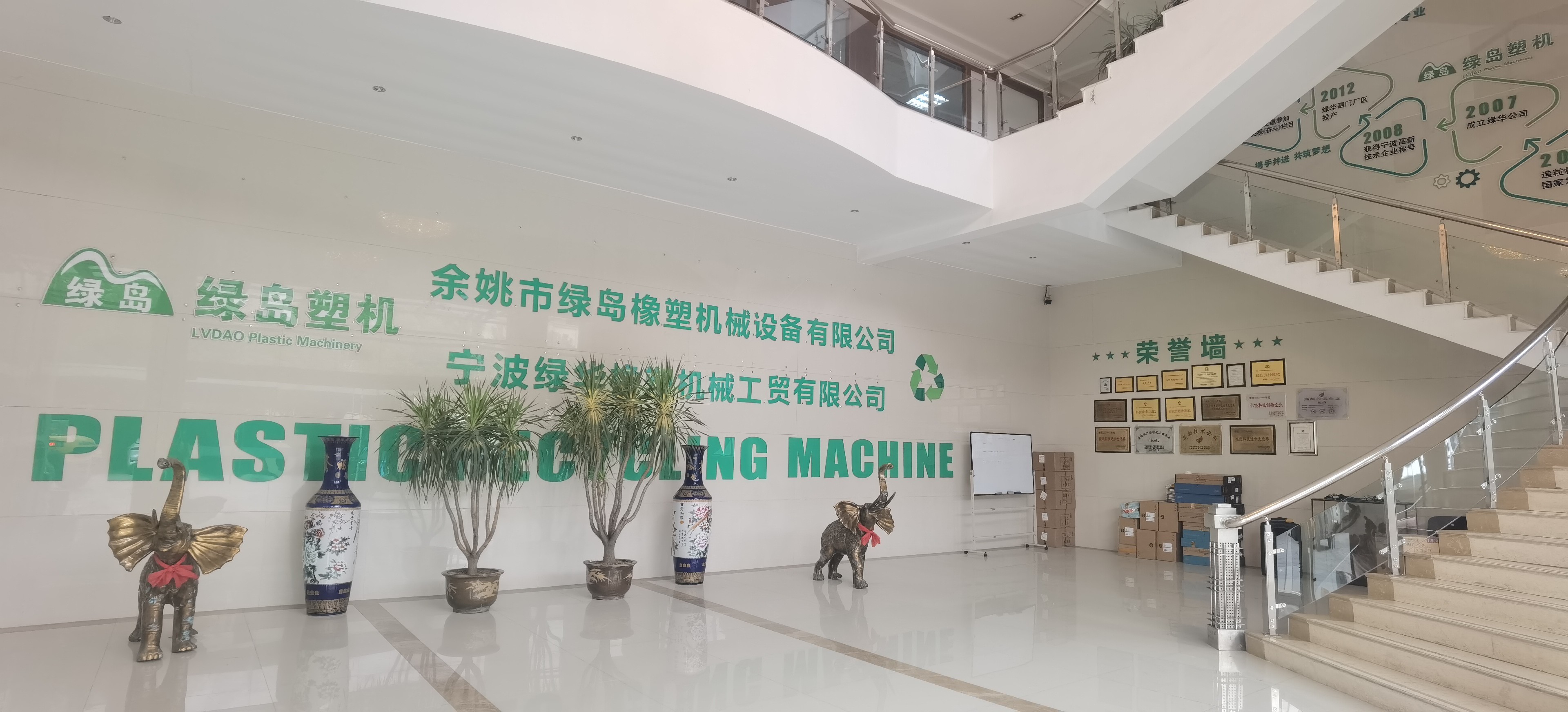 China NINGBO LVHUA PLASTIC &amp; RUBBER MACHINERY INDUSTRIAL TRADE CO.,LTD. Perfil da companhia