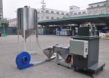 2.2kw funil de aço inoxidável 1000L 1050*1050*2100mm para a máquina de granulagem plástica