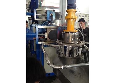 Motor hidráulico plástico do cambiador 1.5kw da tela do anel da água do PE da capacidade 200-300kg/h
