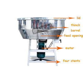 Capacidade de máquina plástica vertical do misturador 150 Kg/H com roda LDH-100 1.5kw do rodízio