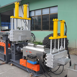 Máquina de reciclagem plástica gêmea paralela da extrusora de parafuso do ABS LD-TS-75 sistema automático de 75/140 de milímetro