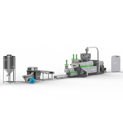 Máquina plástica lateral da reciclagem de resíduos do alimentador 600kg/H 180mm